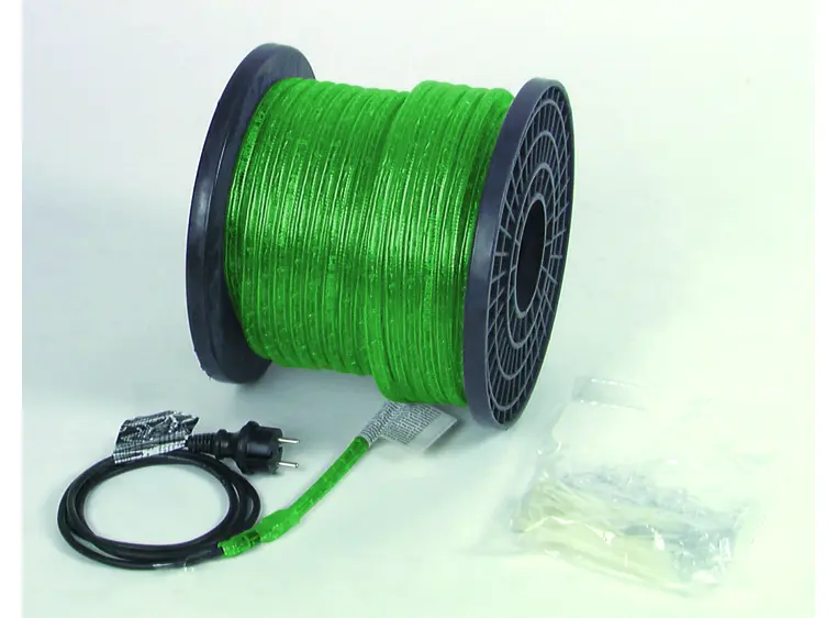 EUROLITE RUBBERLIGHT RL1-230V green 44m 